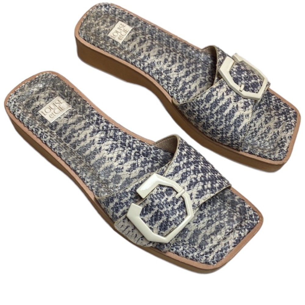 LOUISE ET CIE Elara Platform Slide Sandal 8 - Picture 2 of 12